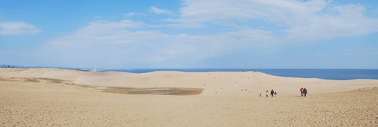 「馬の背」の風景－穏やかな陽気です