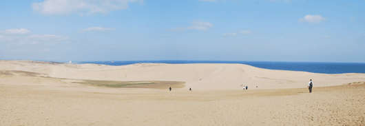 「馬の背」の風景－穏やかな陽気