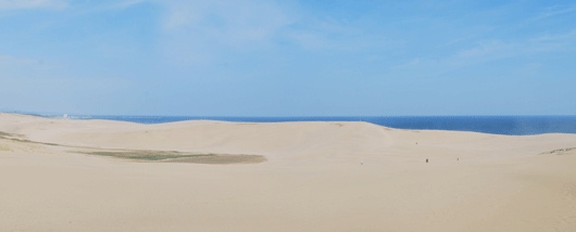 馬の背の風景