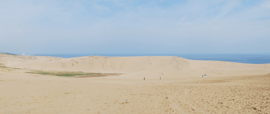 馬の背の風景