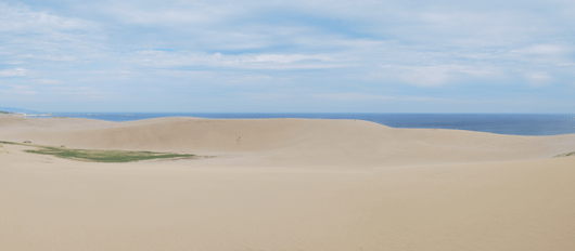 馬の背の風景