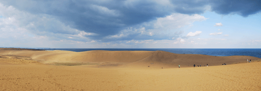 「馬の背」の風景－あやしい空模様