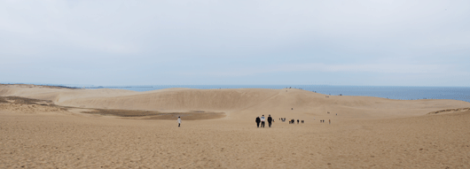 「馬の背」の風景－すっきりしない空模様