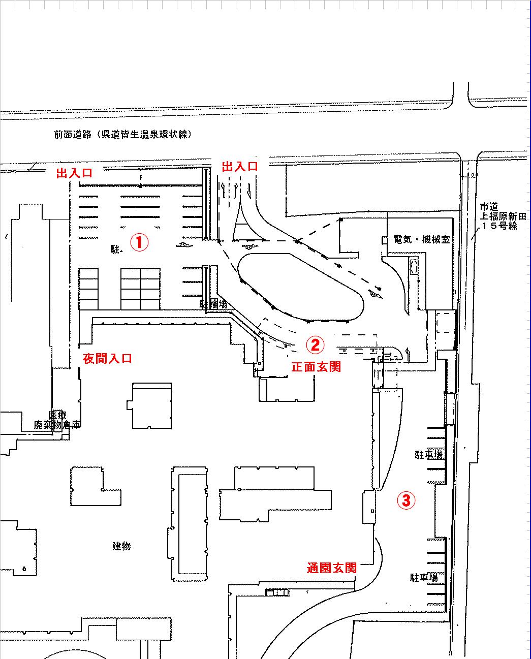 駐車場位置図