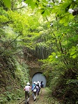 関金温泉と廃線跡コース