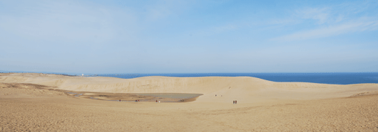 「馬の背」の風景－オアシス巨大化