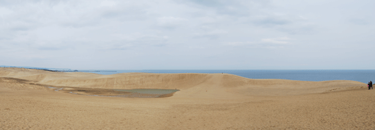 「馬の背」の風景－曇り空