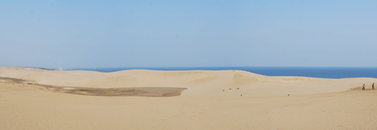 「馬の背」の風景－穏やかな陽気