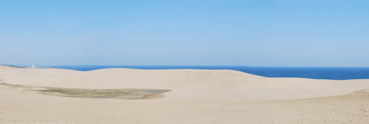 「馬の背」の風景－快晴