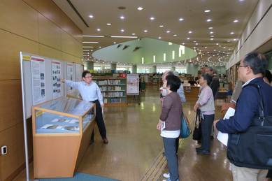 倉吉市立図書館でのギャラリートーク(その2)