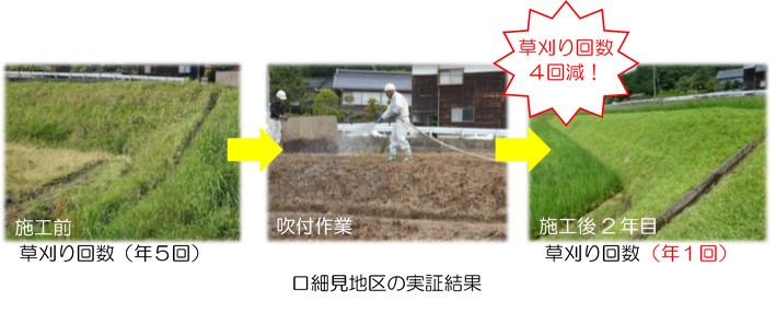 口細見地区の実証結果