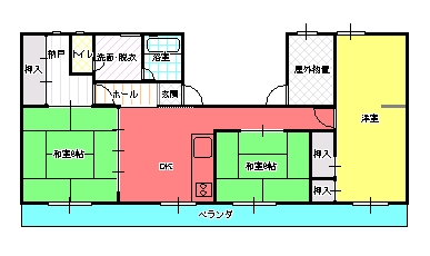 ３ＬDK間取り図