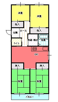 ４DK間取り図