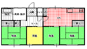 ４DK間取り図