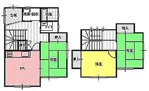 ３DK（Ｂ)間取り図