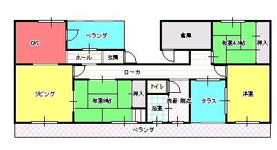 ３ＬDK（B）間取り図