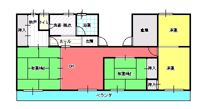 ４DK間取り図