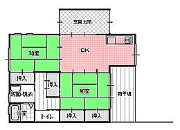 ２DK間取り図