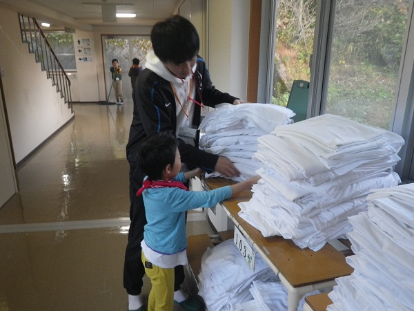 シーツ置き場