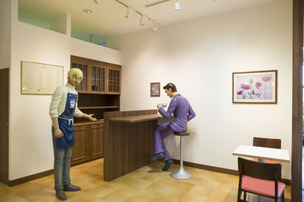 喫茶ポアロ再現展示の写真