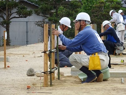 検定の様子