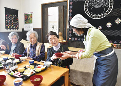 週替わりランチのようす