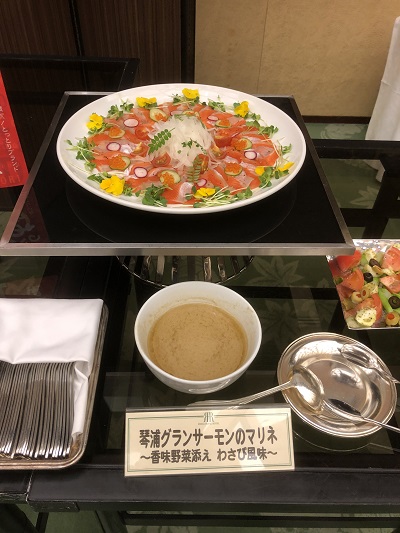 県産食材を利用した料理の一例１