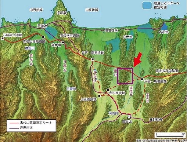 踏査位置図
