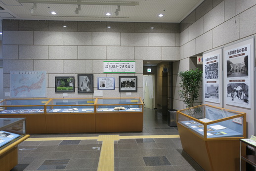 共通通路での展示風景