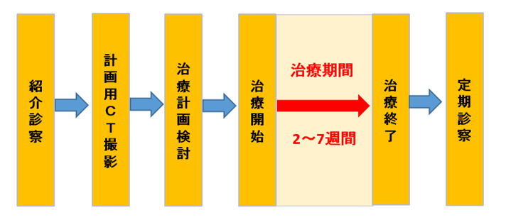 治療の流れ（図）