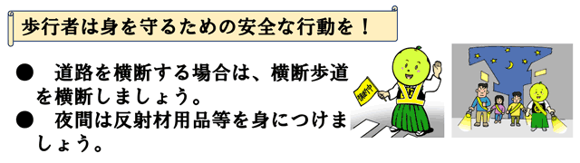 防ごう！歩行者事故