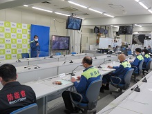 大雪に係る鳥取県災害対策本部会議（第2回)1