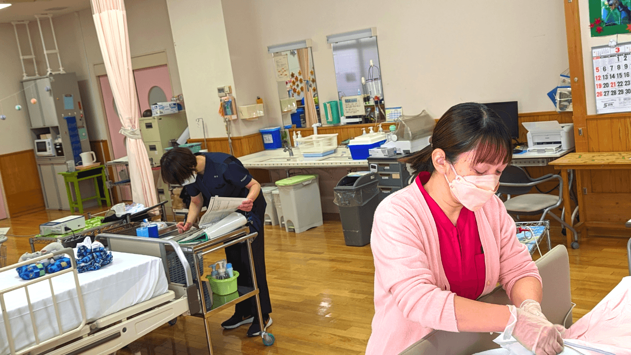 通園：はっぴいふれんどの様子