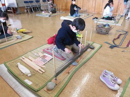 ジュニアはたおり教室2