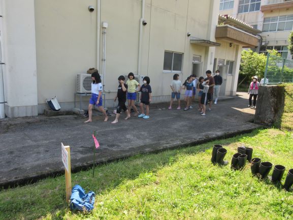 日野学園の5年生たち