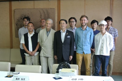 写真：県知事表敬訪問