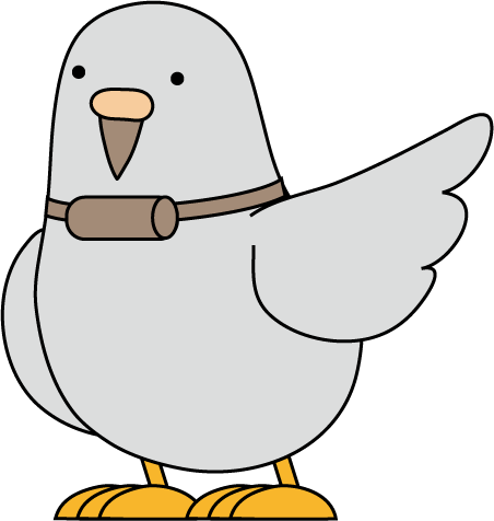 ハトのイラスト