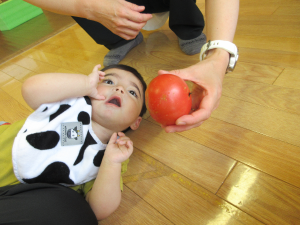 トマトと子ども