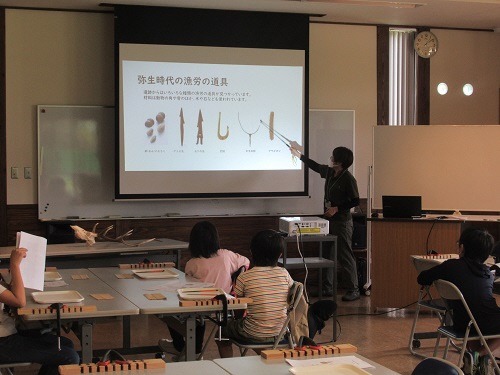 弥生時代の道具について学習