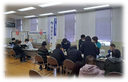 体験ブース(写真)