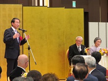 尾沢三夫氏の叙勲受章を祝う会1