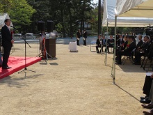 ヤマタ鳥取砂丘ステイション完成記念式典1