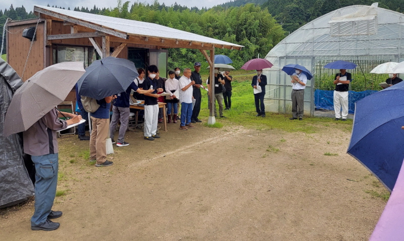 現地視察の様子