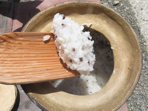 炊きあがりの様子(うるち米)