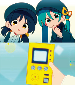 楽曲みずたま、幾何学のMVの画像