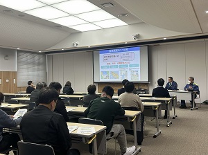 職員対象の国民保護教養の写真
