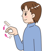 大阪・関西万博の手話のイラスト3