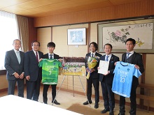 FAREIA（ファレイア）鳥取からの中国フットサルリーグ2024-2025シーズン優勝等報告会2