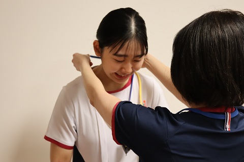 修了証授与式