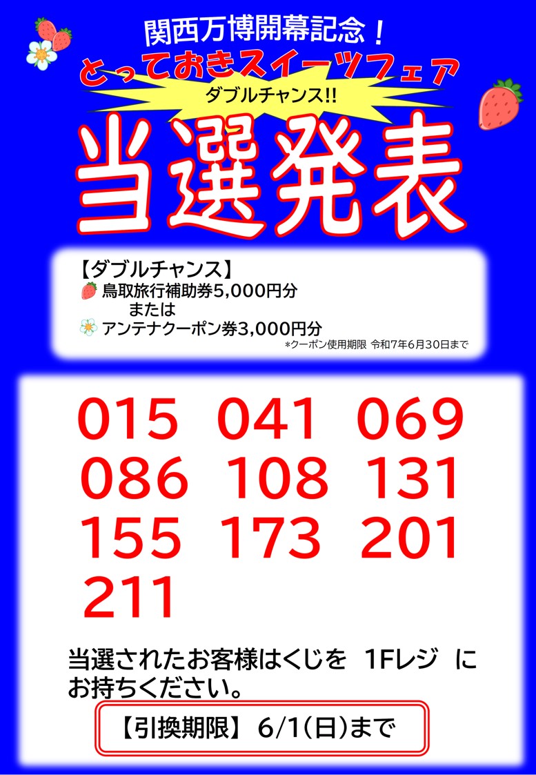 当選番号